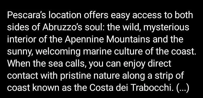 Elefante Daire Pescara